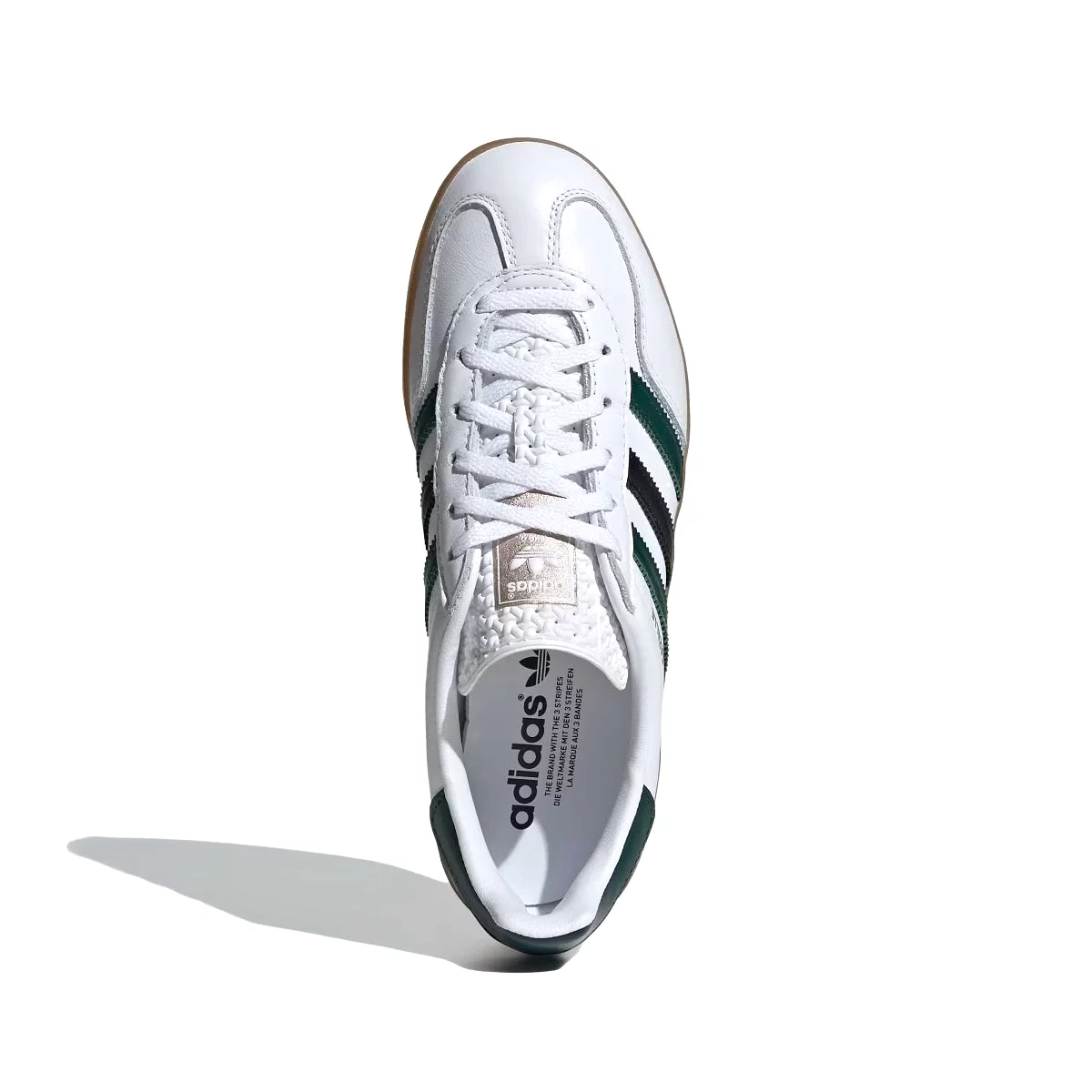 Adidas Women's Gazelle Indoor Cloud White/Collegiate Green