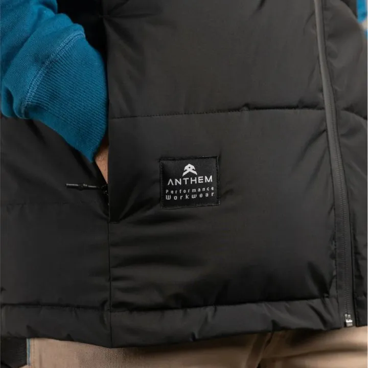 Anthem Triumph Puffer Vest Black