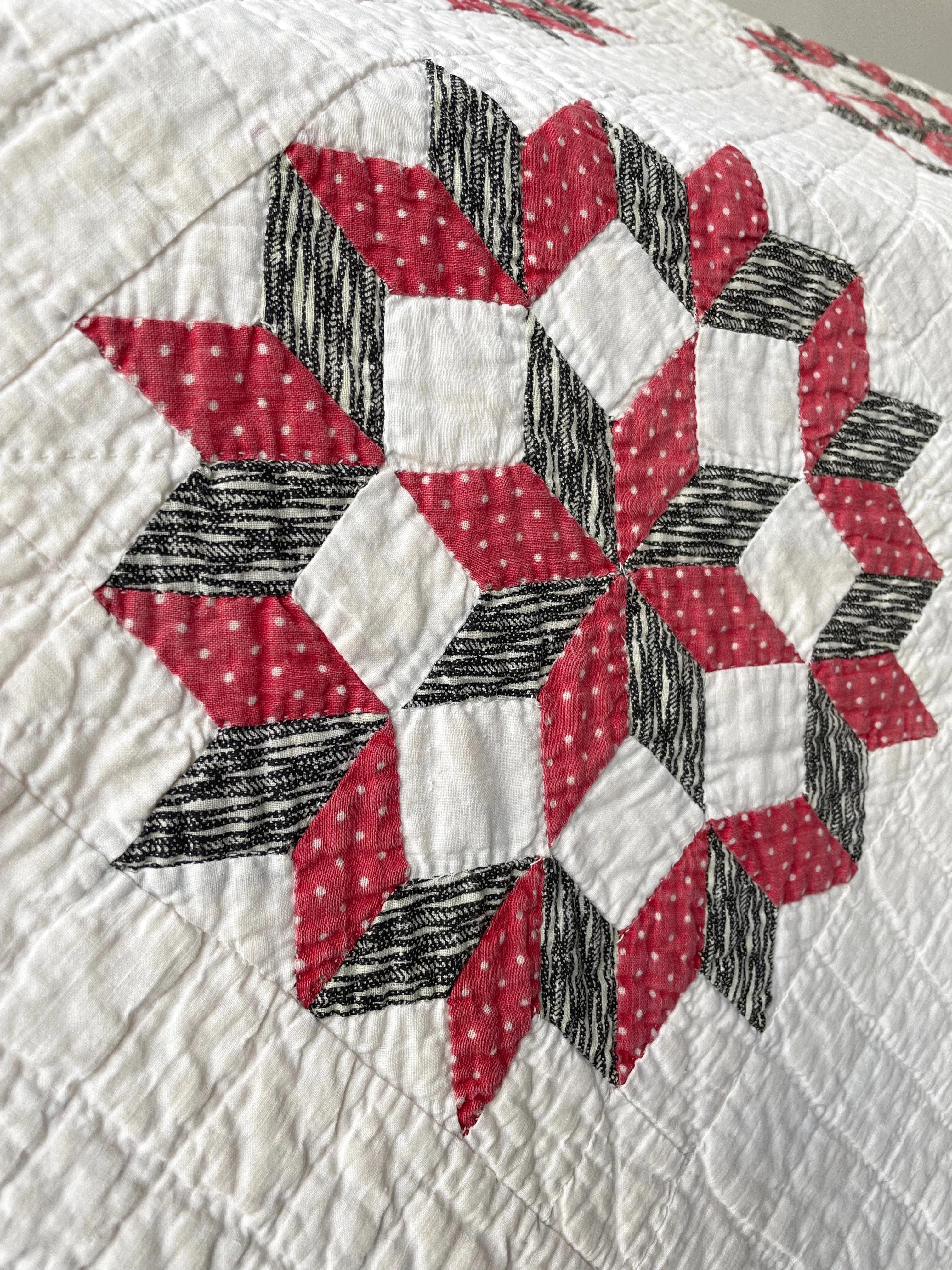 Antique Dutch Rose Quilt