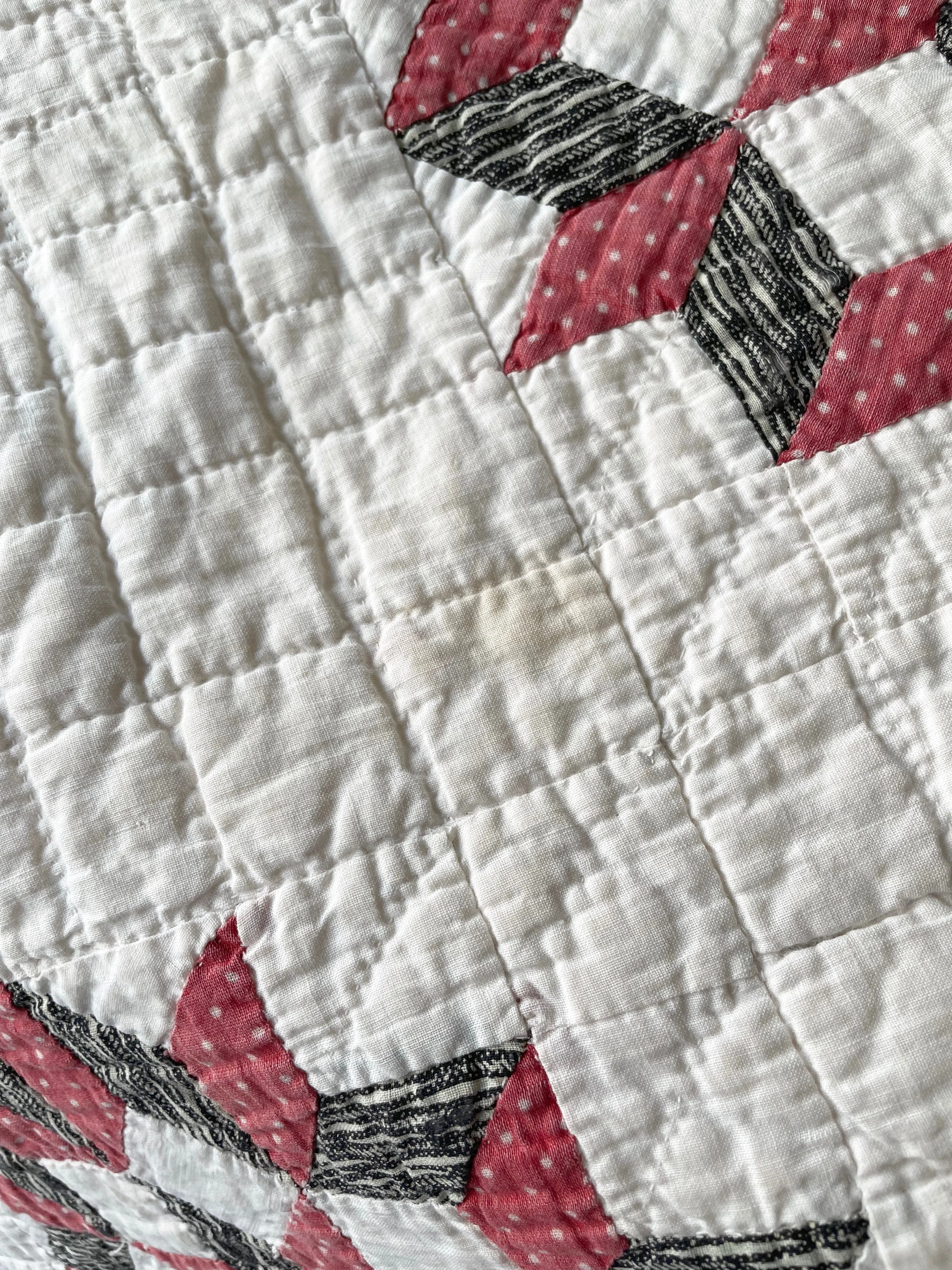 Antique Dutch Rose Quilt