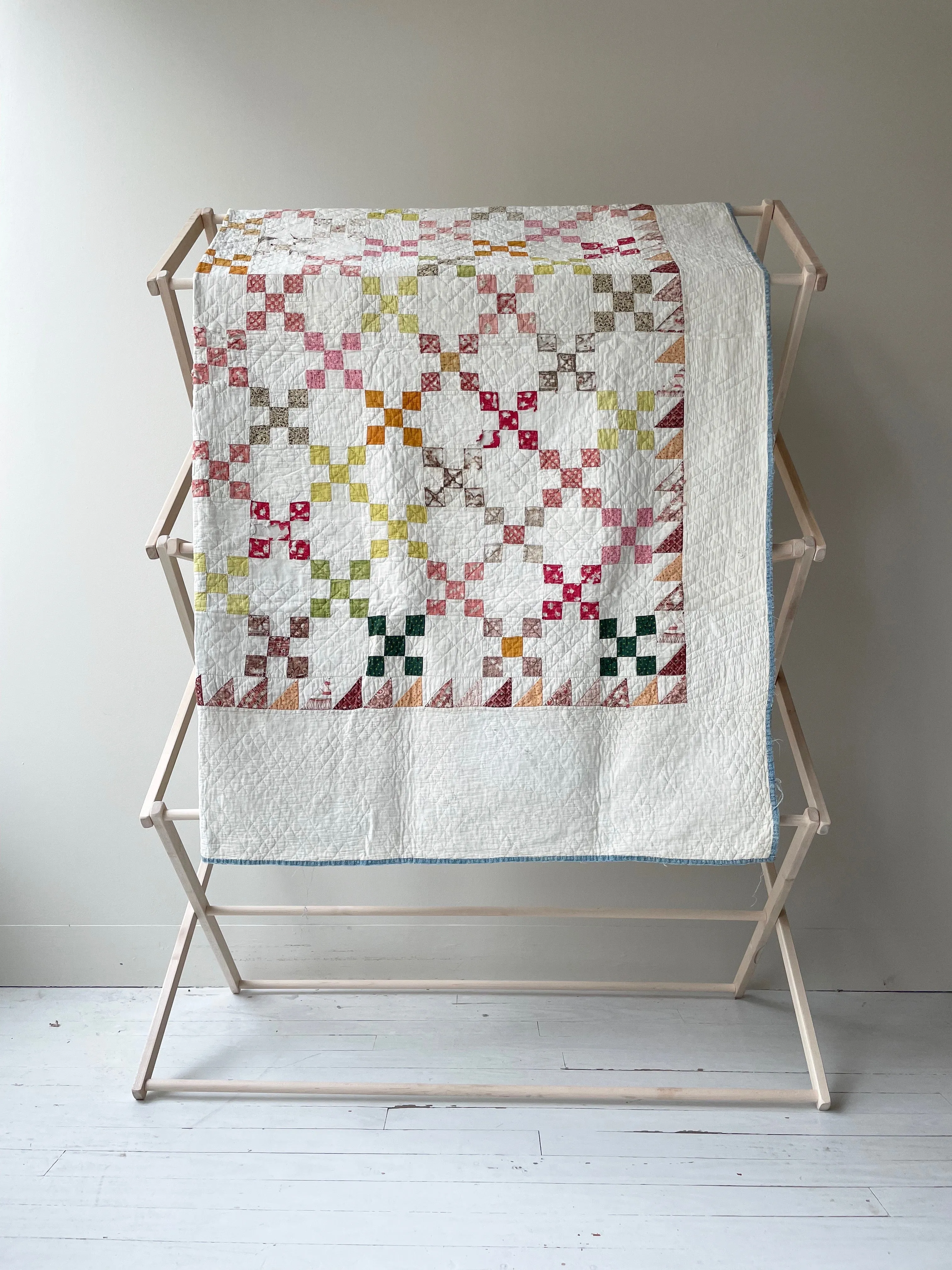 Antique Nine Patch Quilt