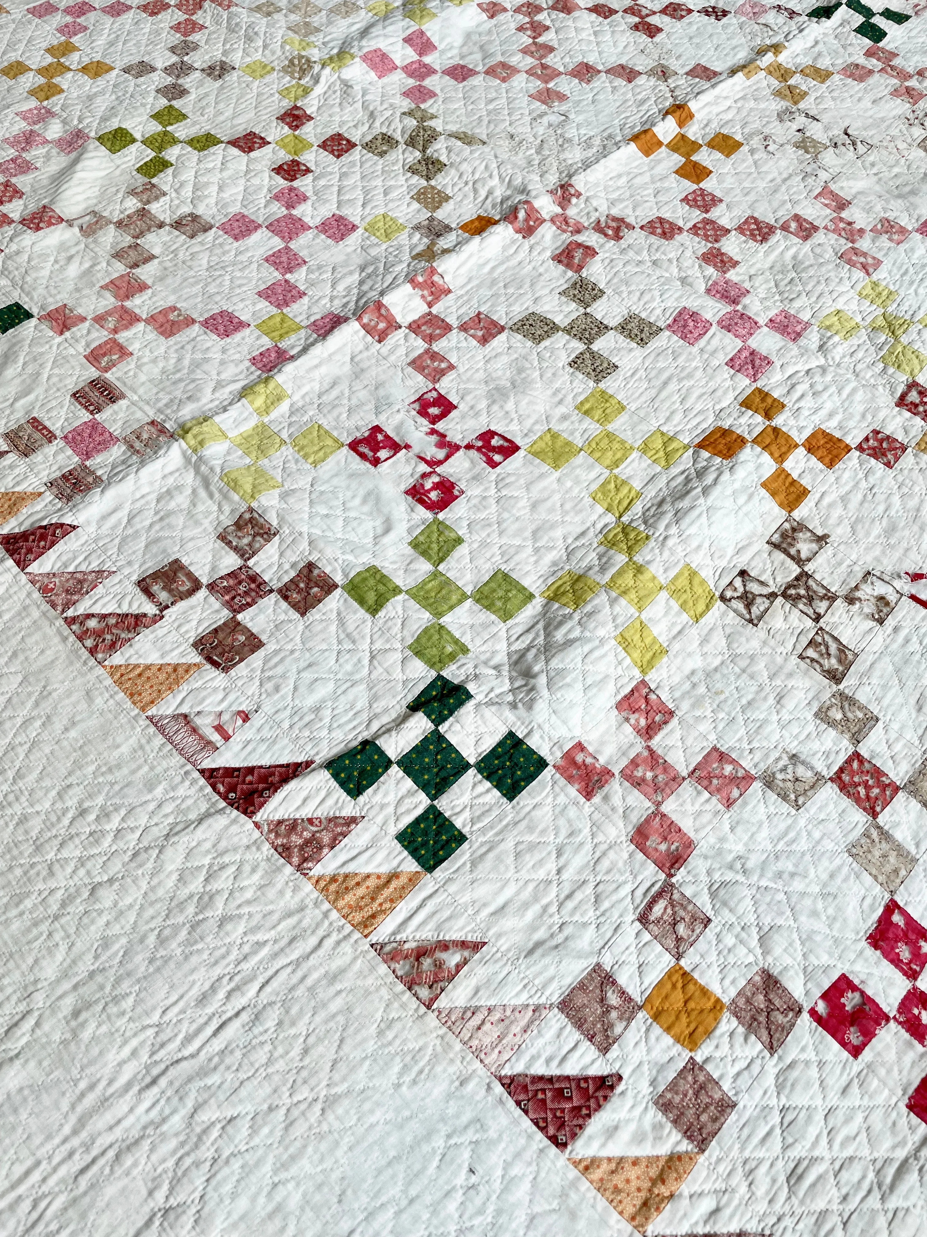 Antique Nine Patch Quilt