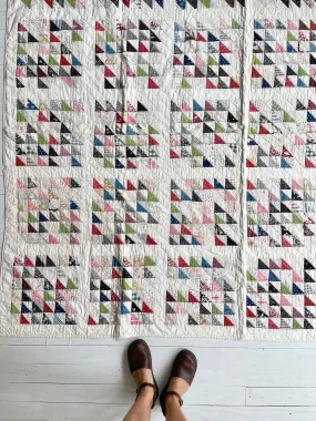 Antique Triangle Blocks Quilt