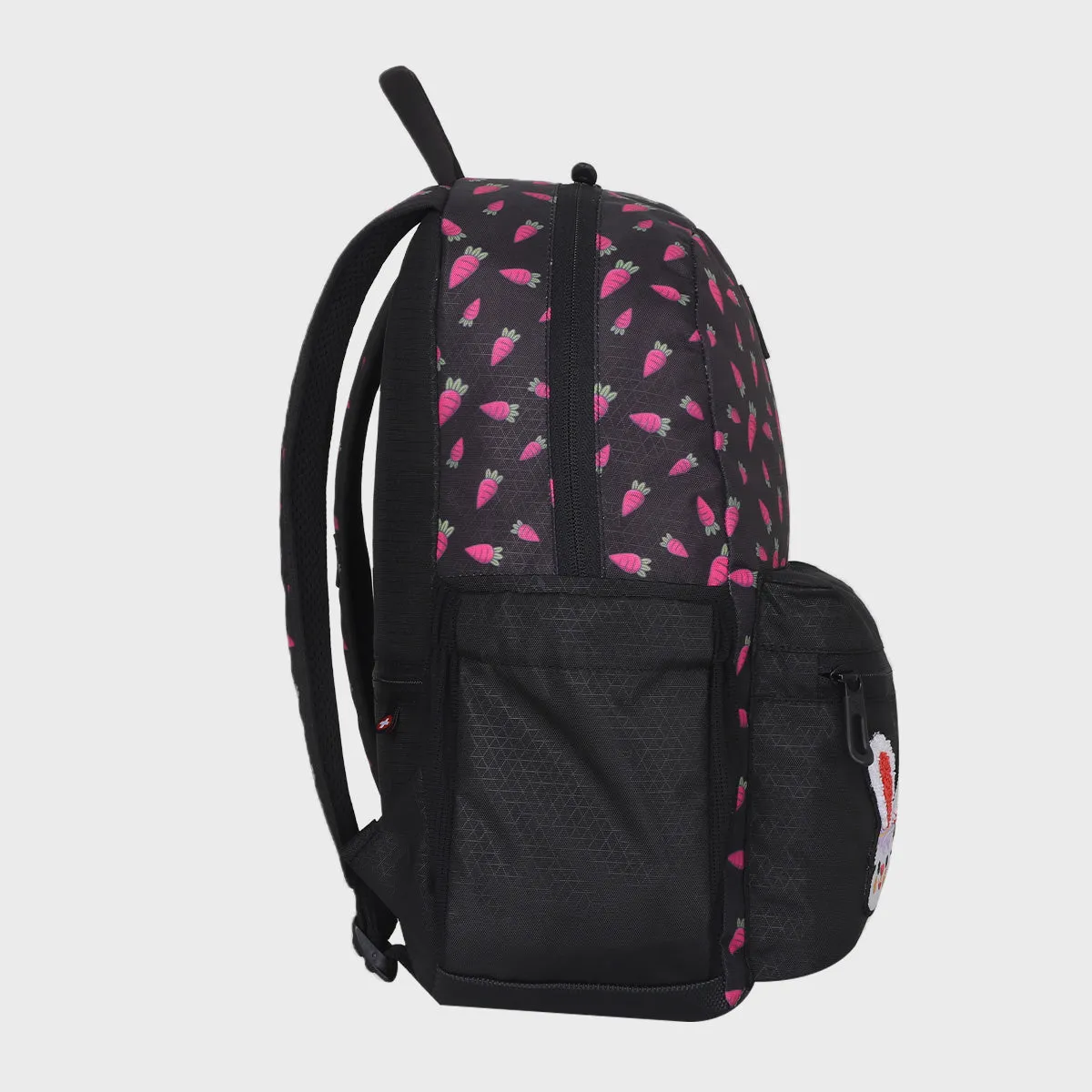 Arctic Fox Bunny Pink School Backpack for Boys and Girls