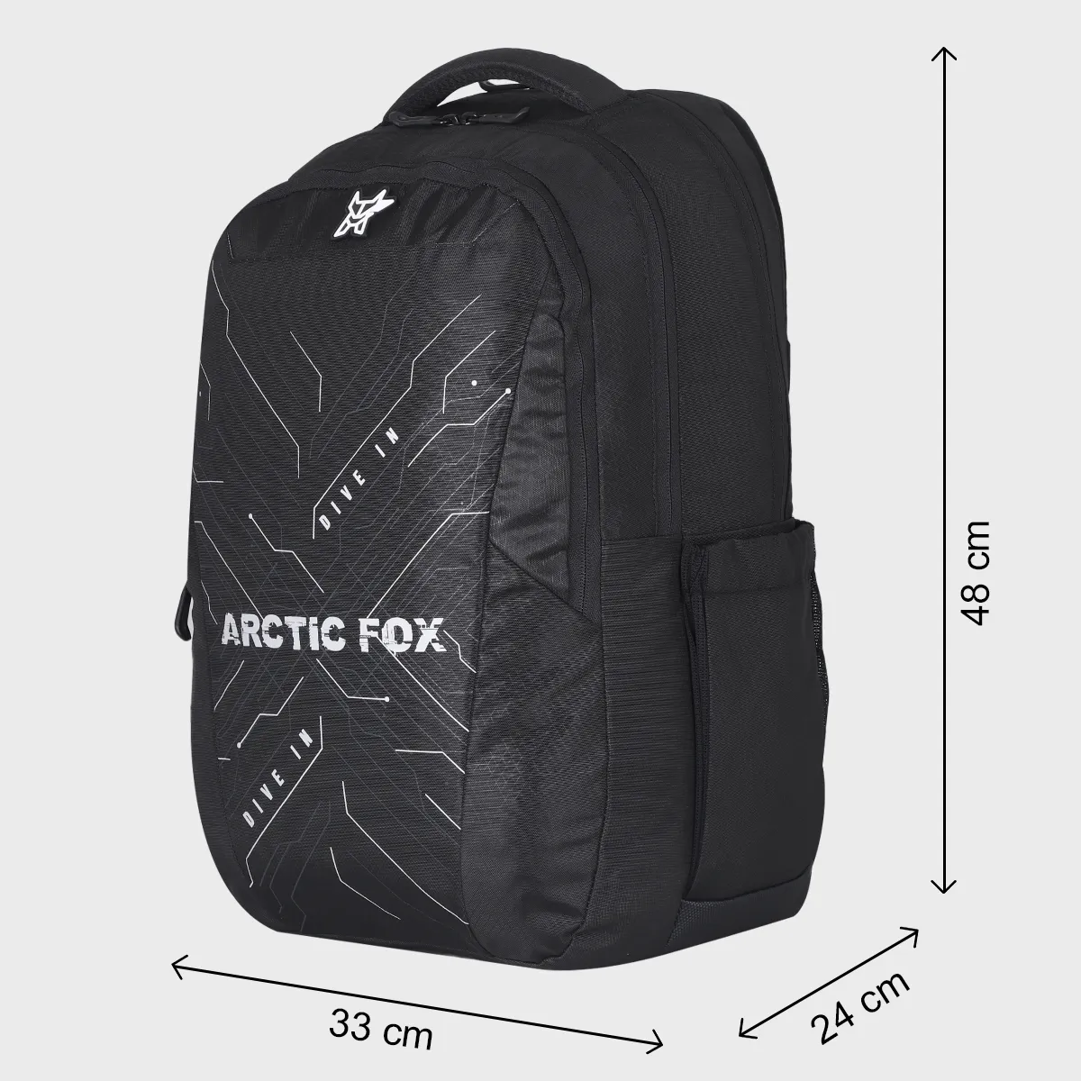 Arctic Fox Infinite Black Laptop Backpack