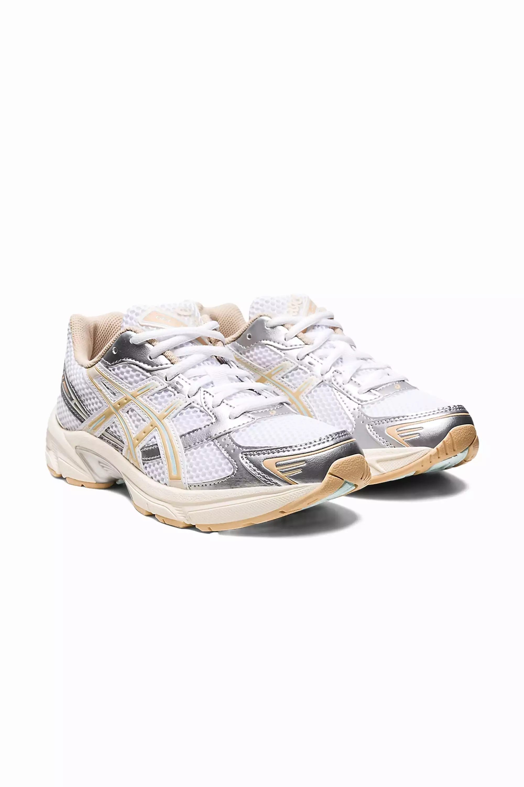 ASICS Women's Gel-1130 Sneaker in White/Dune