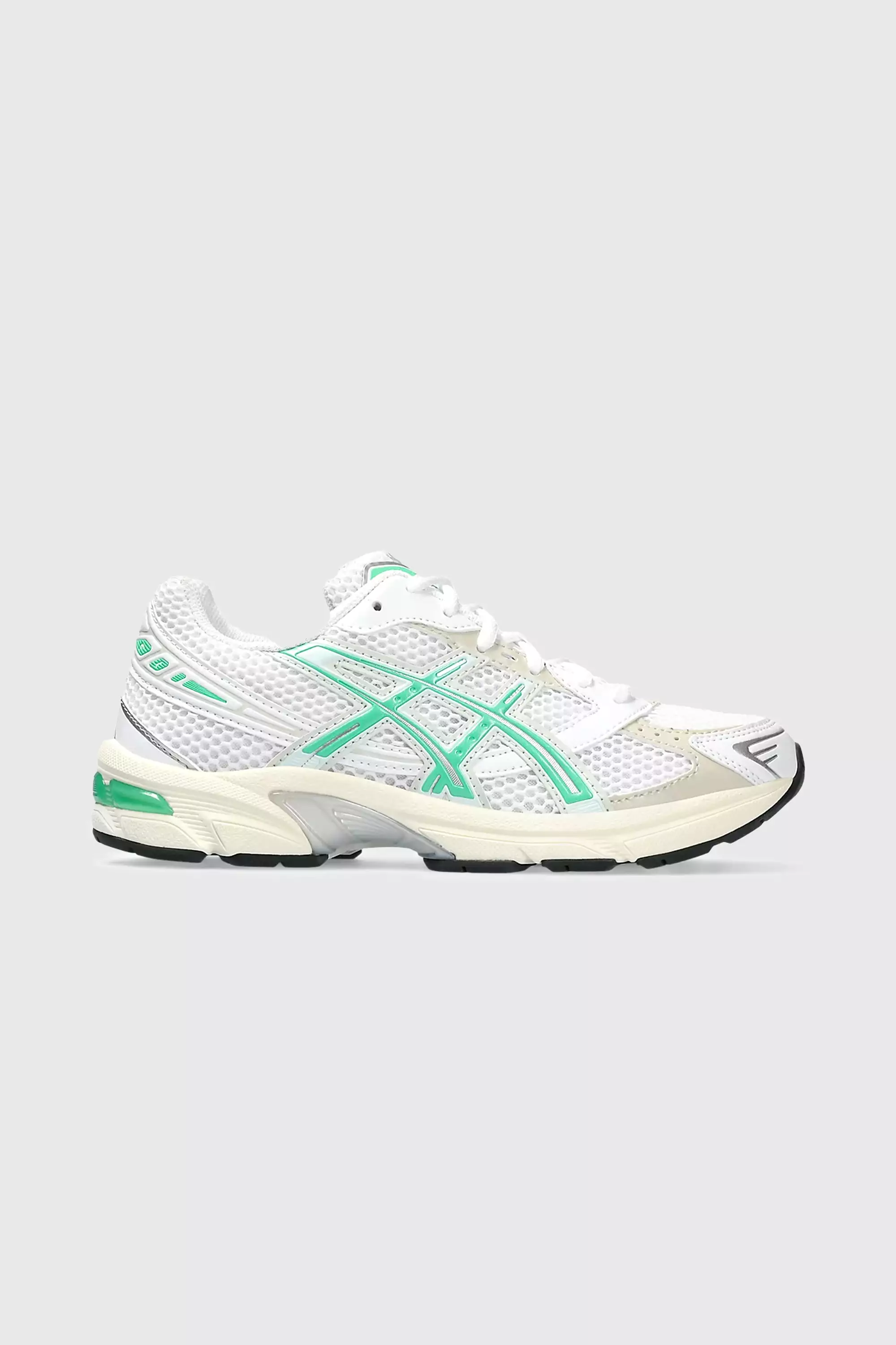 ASICS Women's Gel-1130 Sneaker in White/Malachite Green