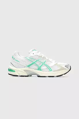 ASICS Women's Gel-1130 Sneaker in White/Malachite Green