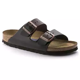 Birkenstock Men's Arizona Soft Footbed Smooth Leather (Amalfi Testa Di Moro - Regular fit)