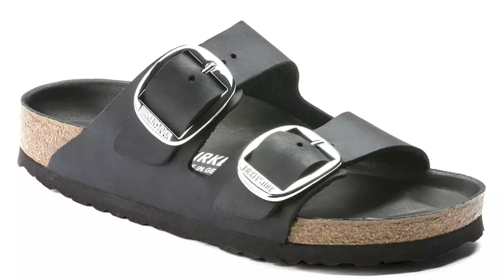 BIRKENSTOCK Women's Arizona  Big Buckle Oiled Leather (Black)