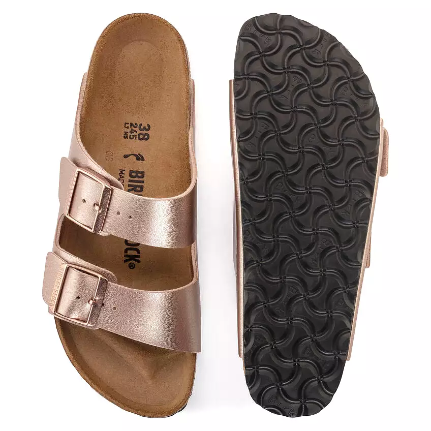 Birkenstock Women's Arizona Birko-Flor (Copper - Narrow Fit)