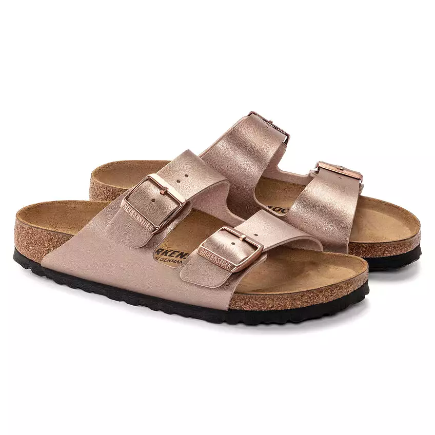 Birkenstock Women's Arizona Birko-Flor (Copper - Narrow Fit)