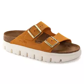 Birkenstock Women's Arizona Chunky Suede Leather (Apricot)