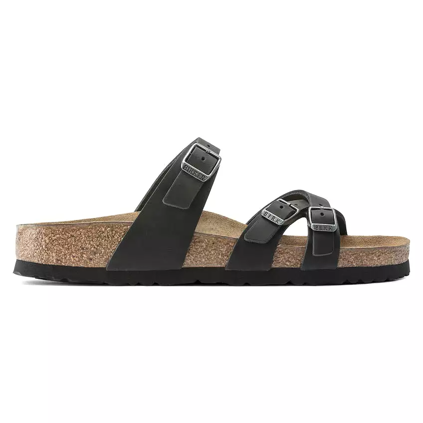 Birkenstock Women's Franca Oiled Leather (Black)