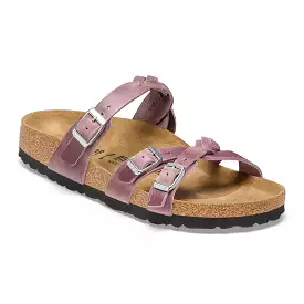 Birkenstock Women's Franca Oiled Leather (Lavender - Regular Fit)