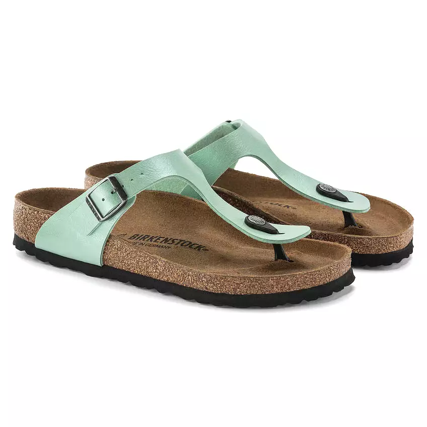 BIRKENSTOCK Women's Gizeh Birko-Flor (Graceful Matcha)