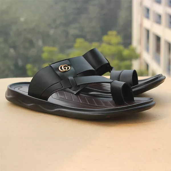 Black Slipper for men