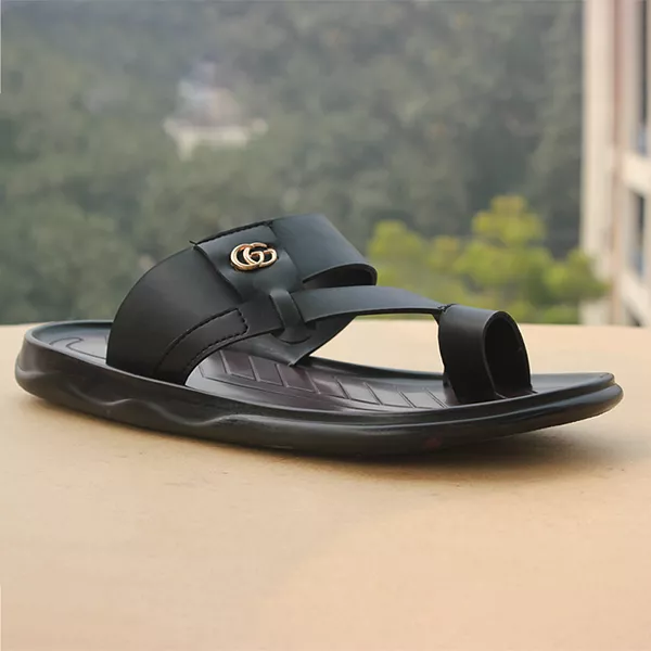 Black Slipper for men