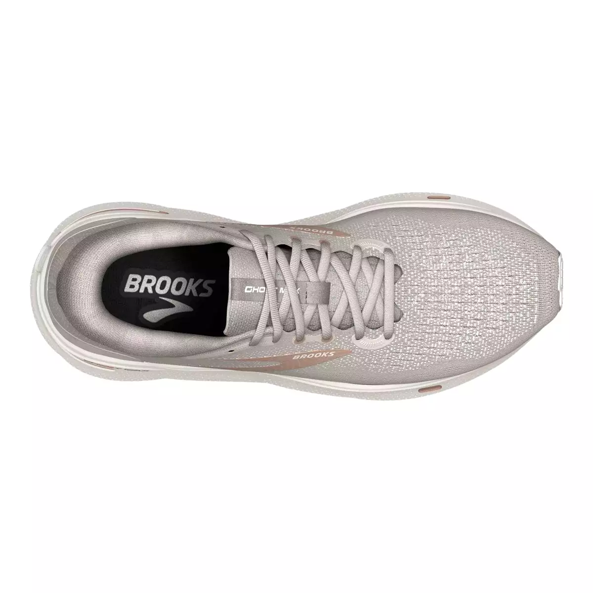 Brooks Women's Ghost Max Grey/White/Tuscany