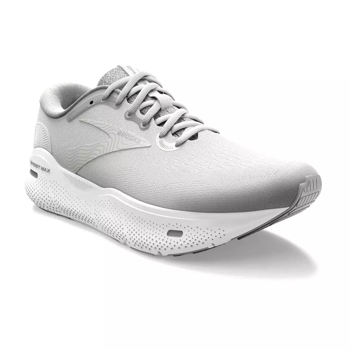 Brooks Women's Ghost Max White/Oyster/Silver