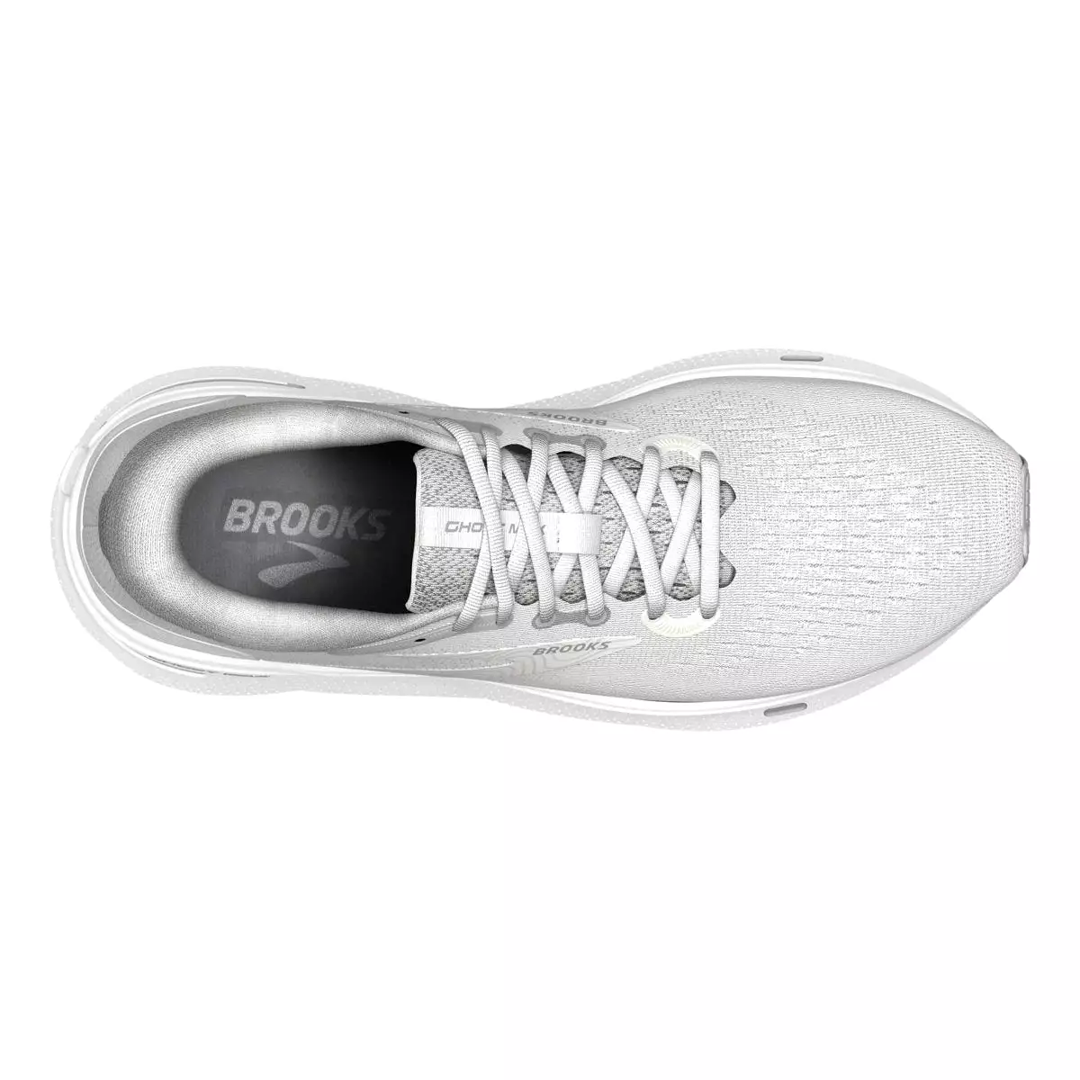 Brooks Women's Ghost Max White/Oyster/Silver