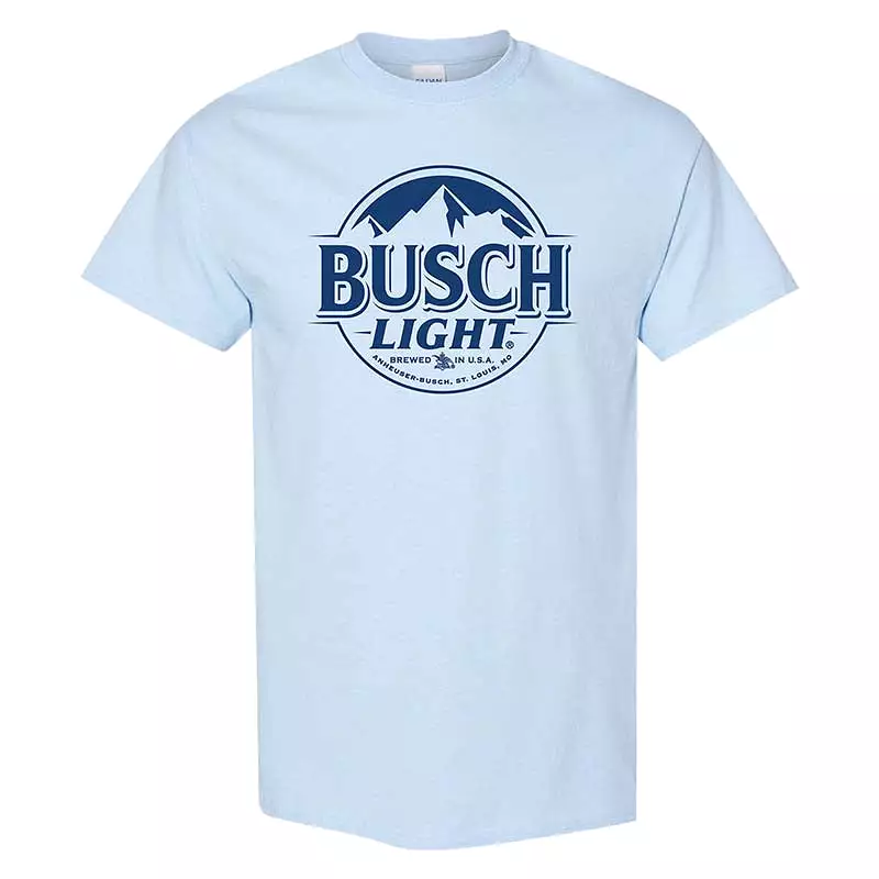 Busch Light Tone Logo Short Sleeve T-Shirt