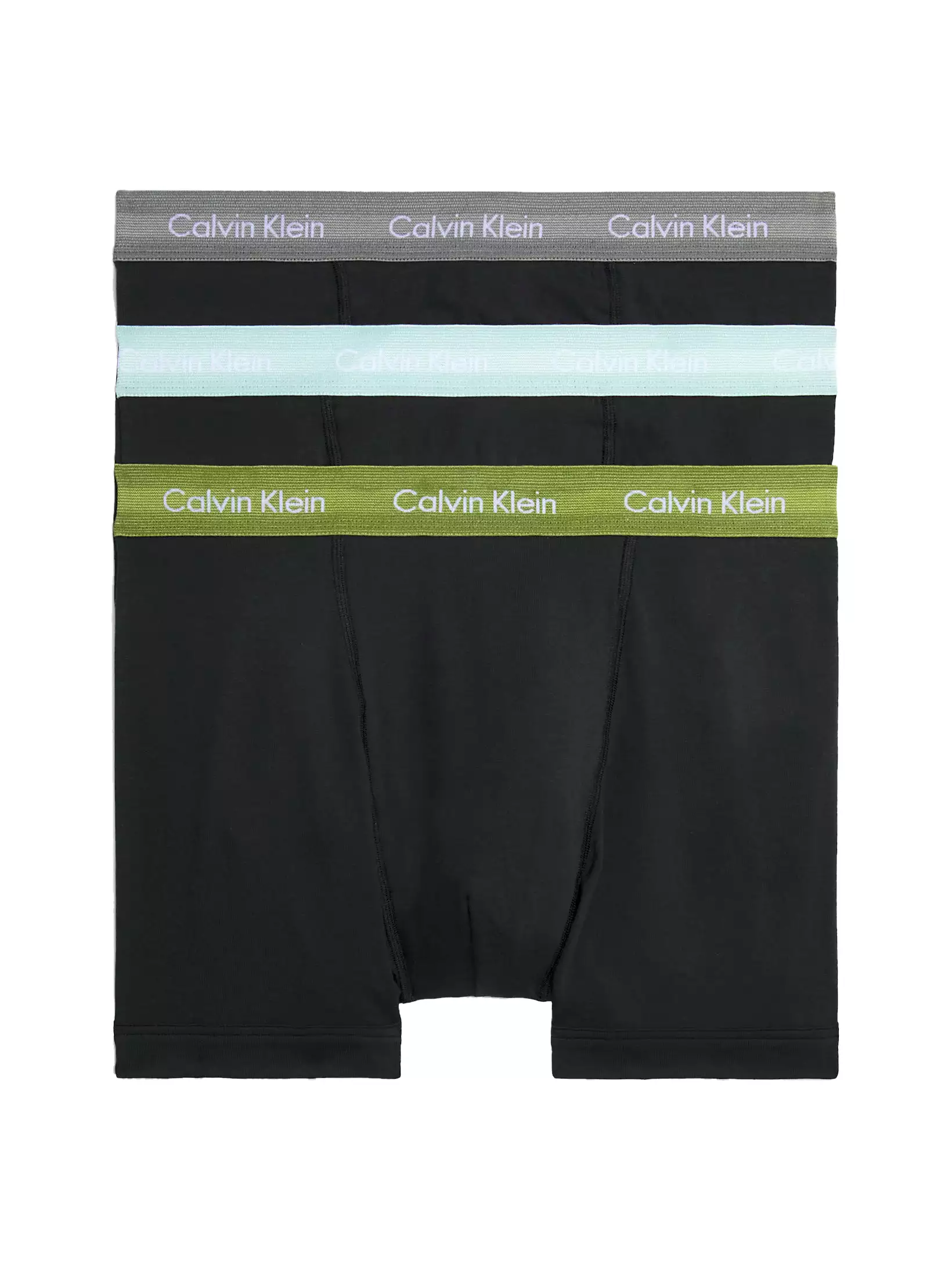 Calvin Klein Mens Classic Stretch Boxer Shorts/ Trunks (3-Pack)