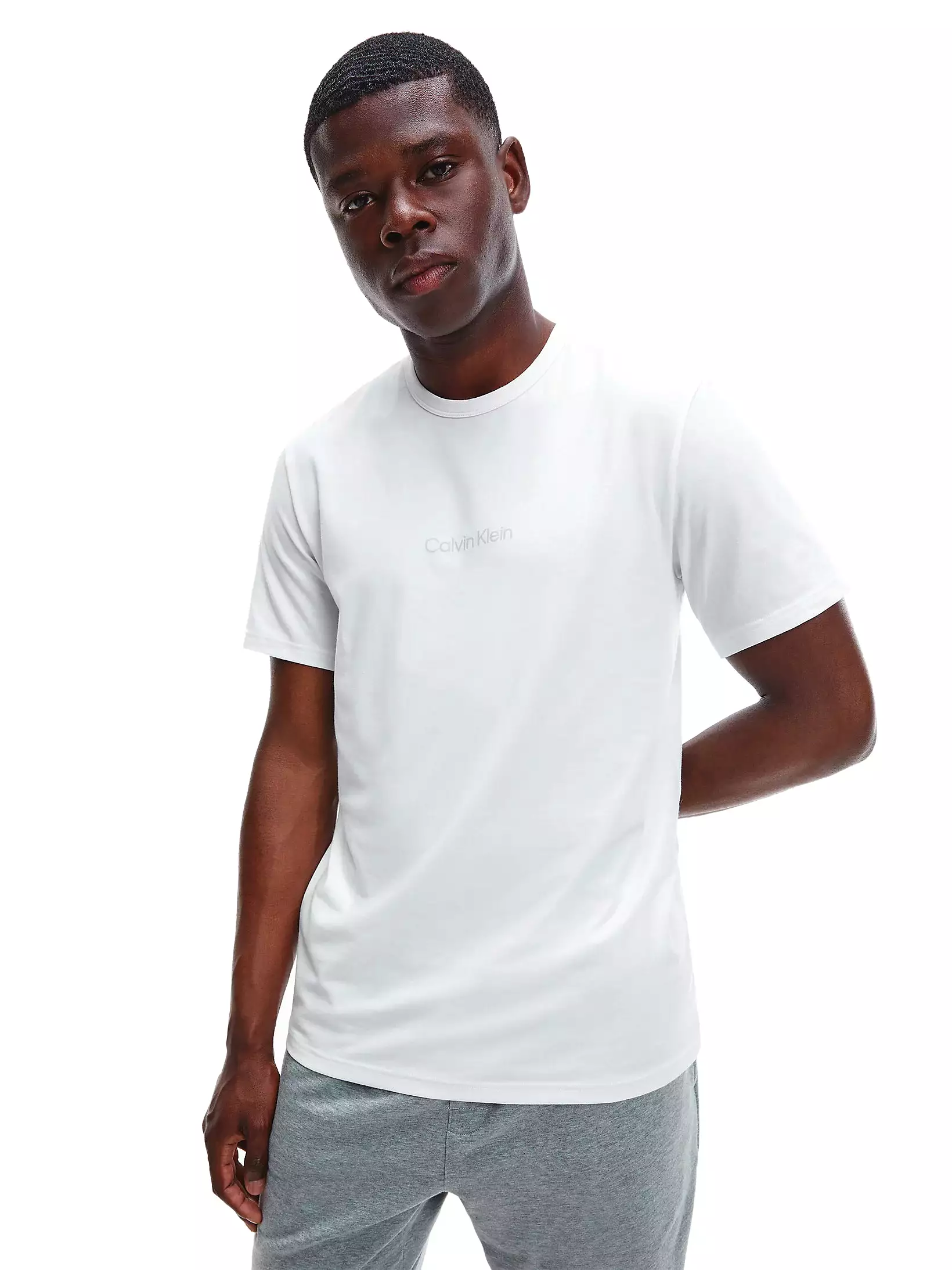 Calvin Klein Mens Lounge/ PJ T-Shirt - Modern Stucture