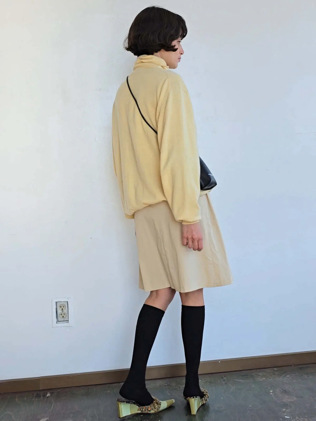 Cashmere Turtleneck - Lemon Cream