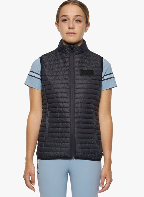 Cavalleria toscana Jersey quilted kinder puffer vest 7901 Navy