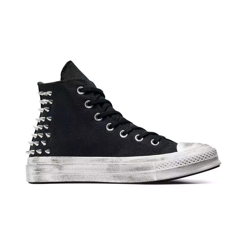 Converse - Women's Chuck 70 Studded Black/White/Black A07207C