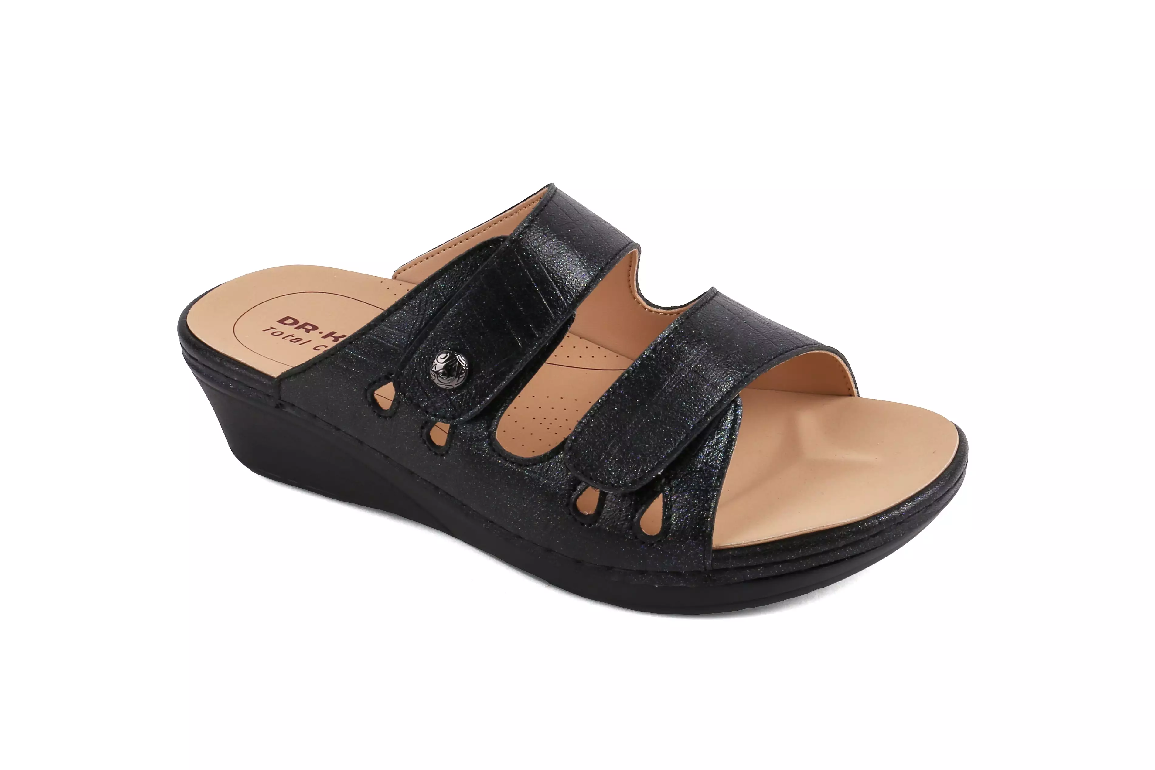 DR.KONG WOMEN REMOVABLE INSOLE SANDALS DK-S8000421E3-BLK(RP : $189)