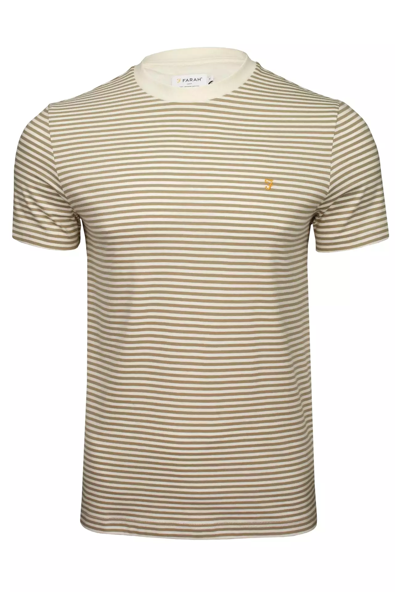 Farah Mens 'Daytona' Striped T-Shirt - Short Sleeved