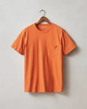 Heavyweight Pocket Tee - Henna