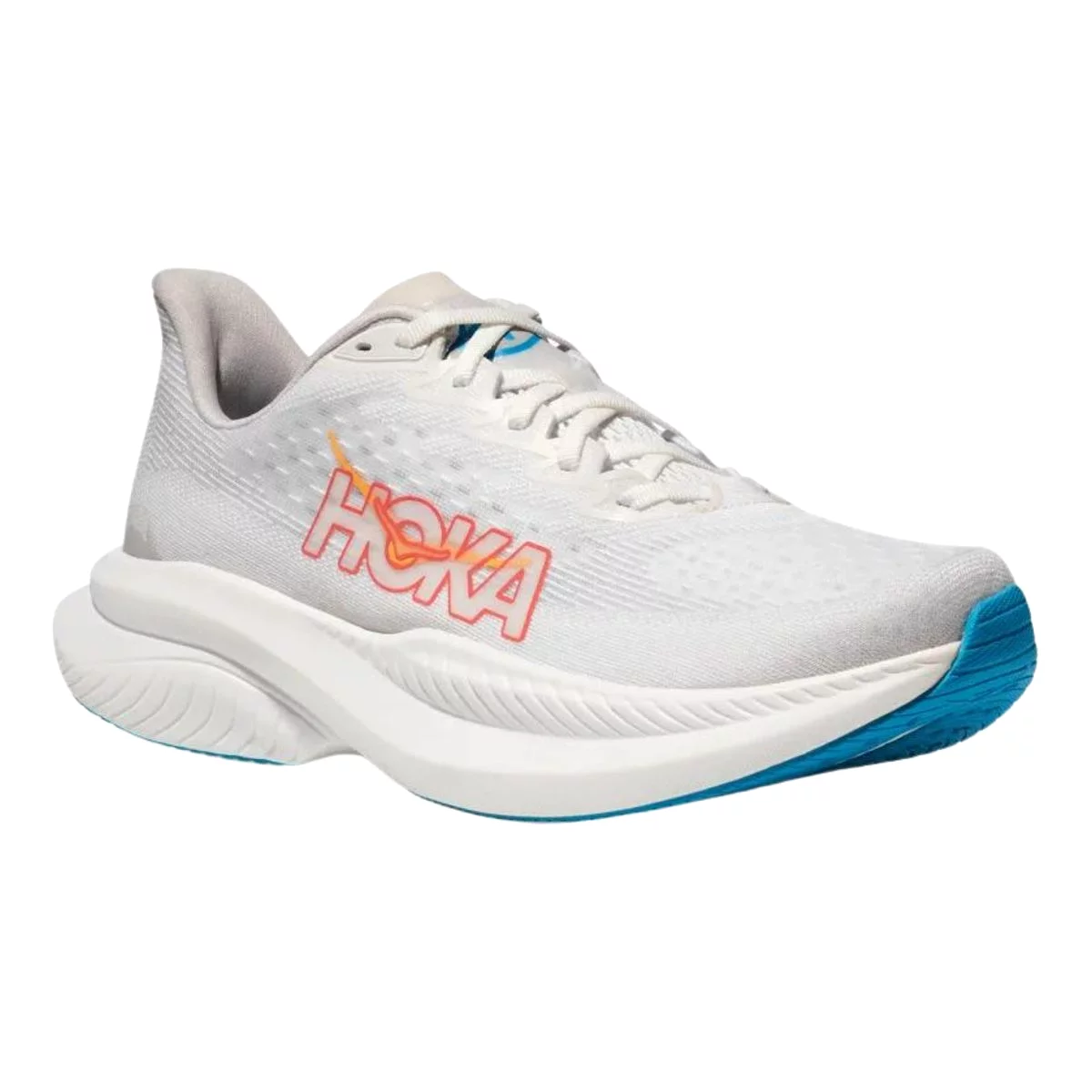 Hoka One One Women's Mach 6 White/Nimbus Cloud