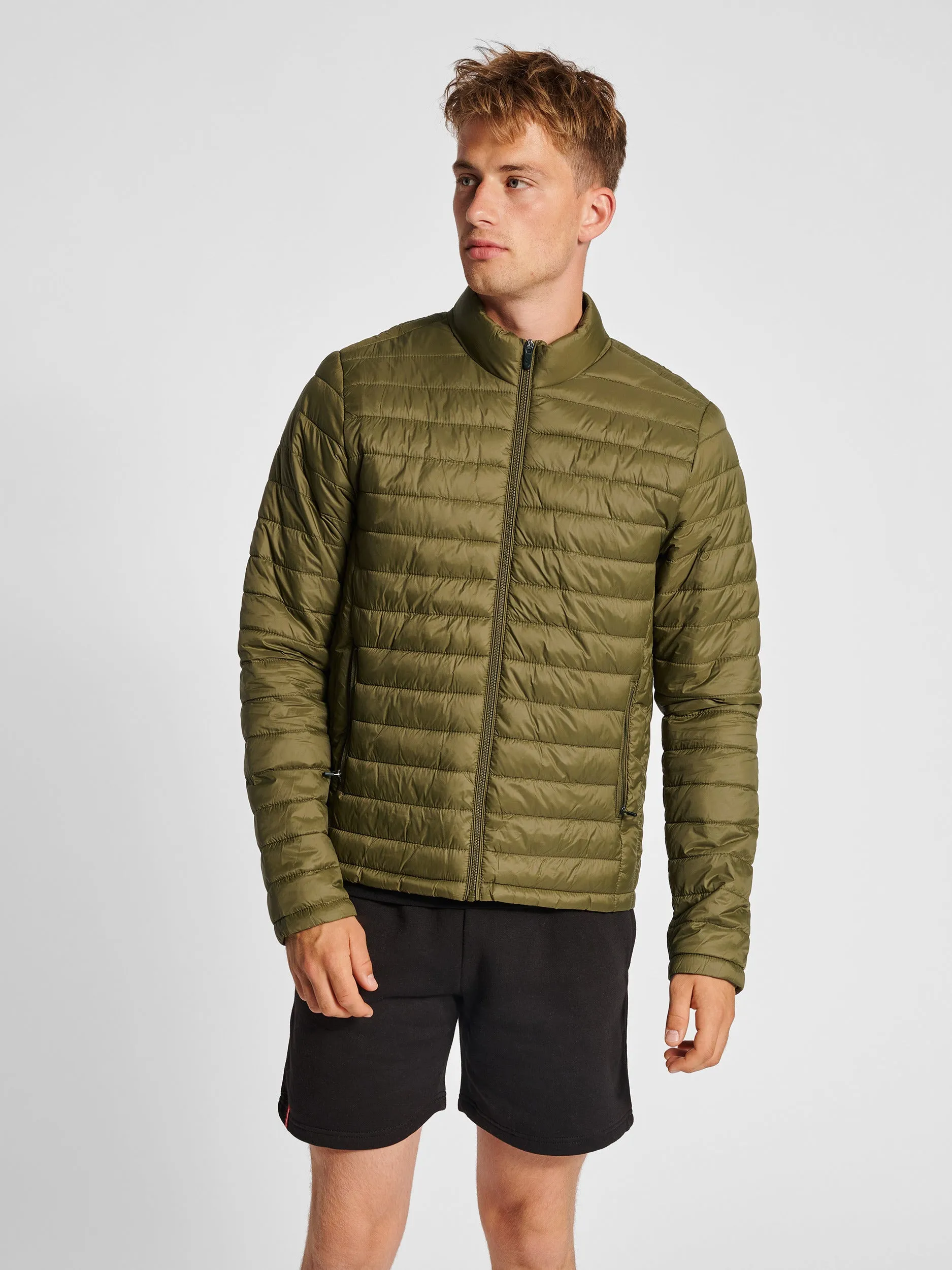 Hummel Men's Red Quilted Jacket