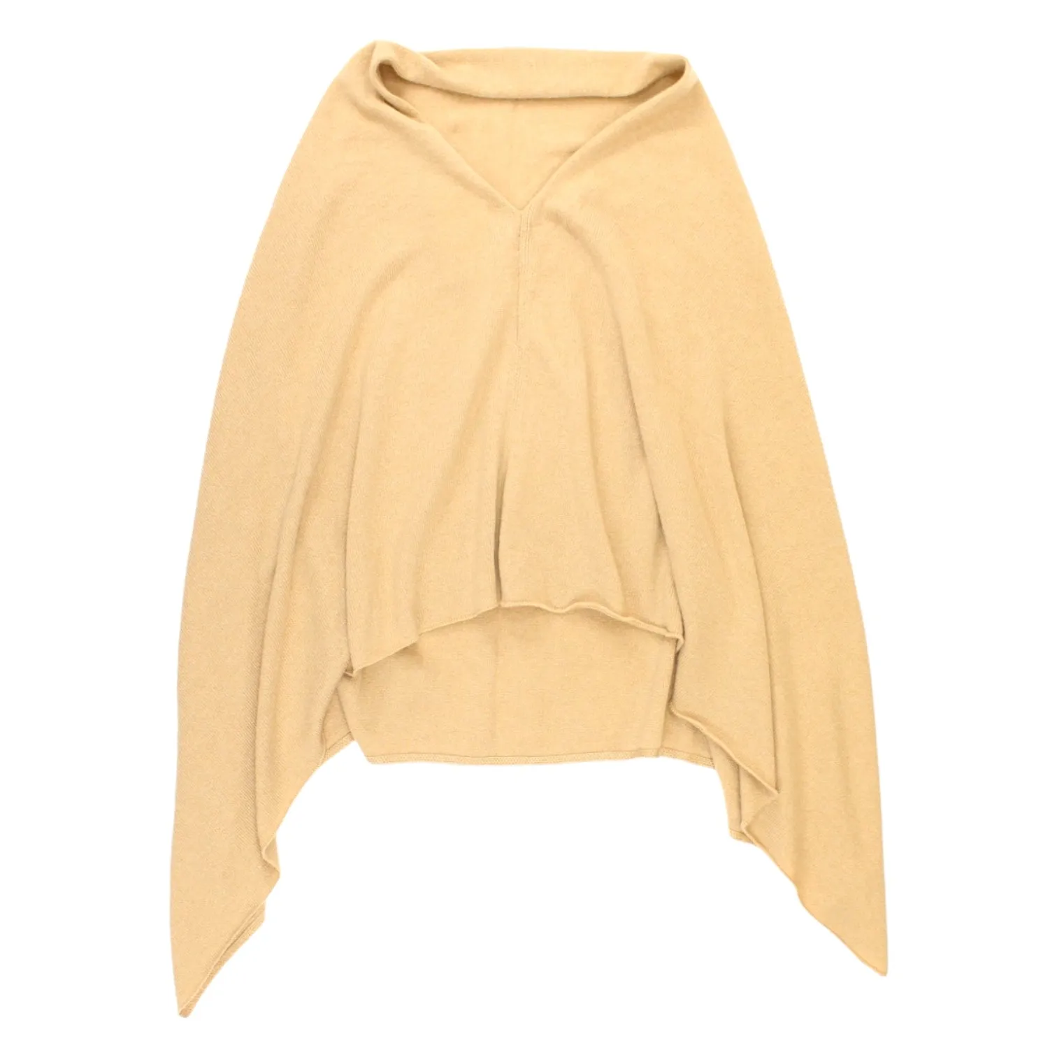 Johnstons Of Elgin Beige Cashmere Shawl