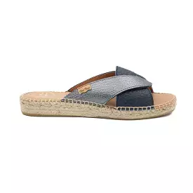 Leather Slipper Espadrille for Women - Jess-BG