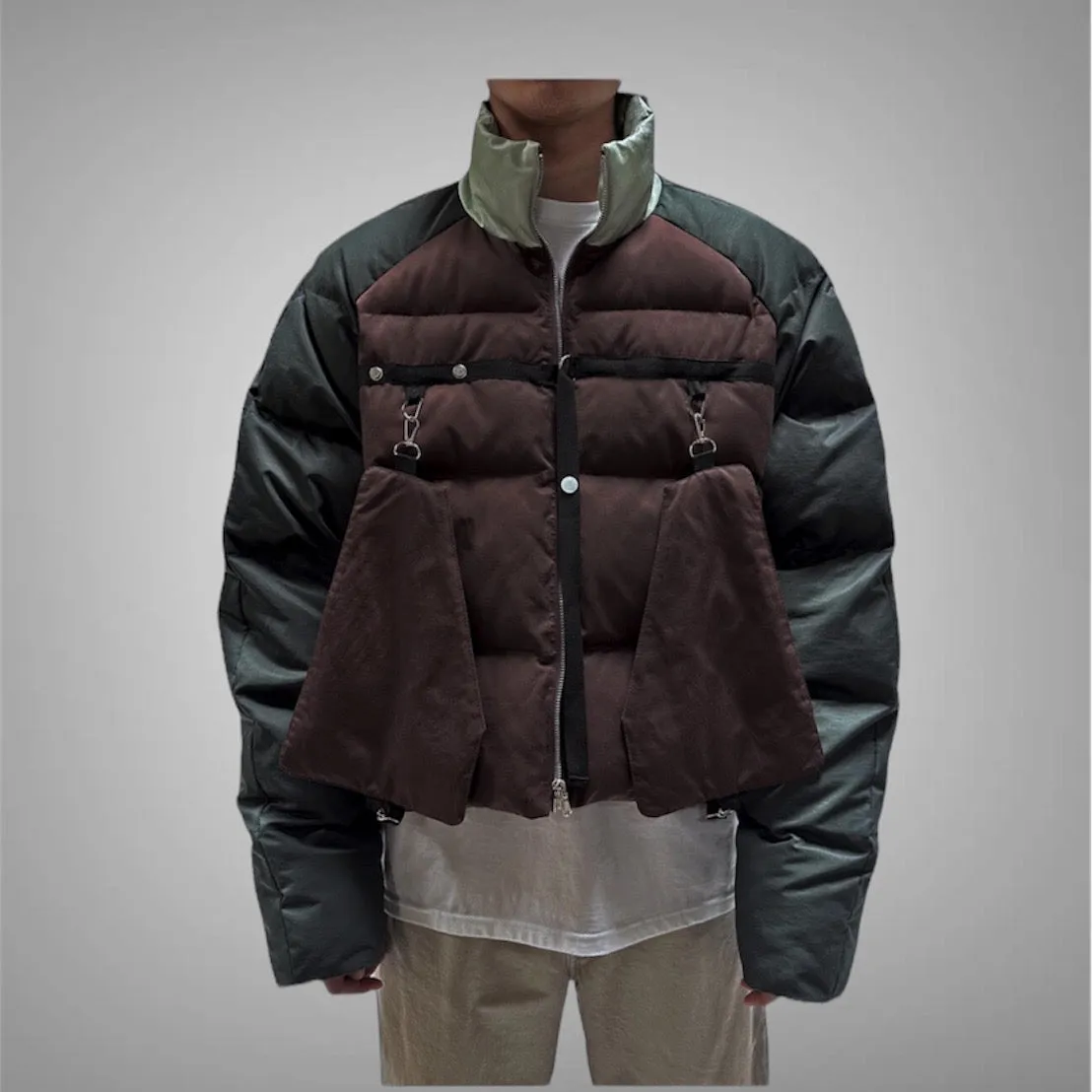 Lifted anchors Daphne Layered utility puffer Forrest