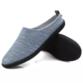 Linen Men Outdooors Casual Shoes Spring Autumn Half Slippers Driving Soft Light Breathable Cool