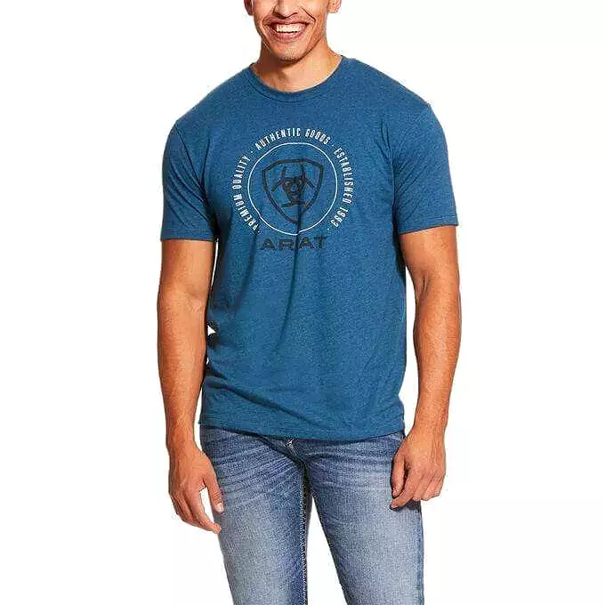 Men's Ariat Resistance Creek Heather Tee Shirt