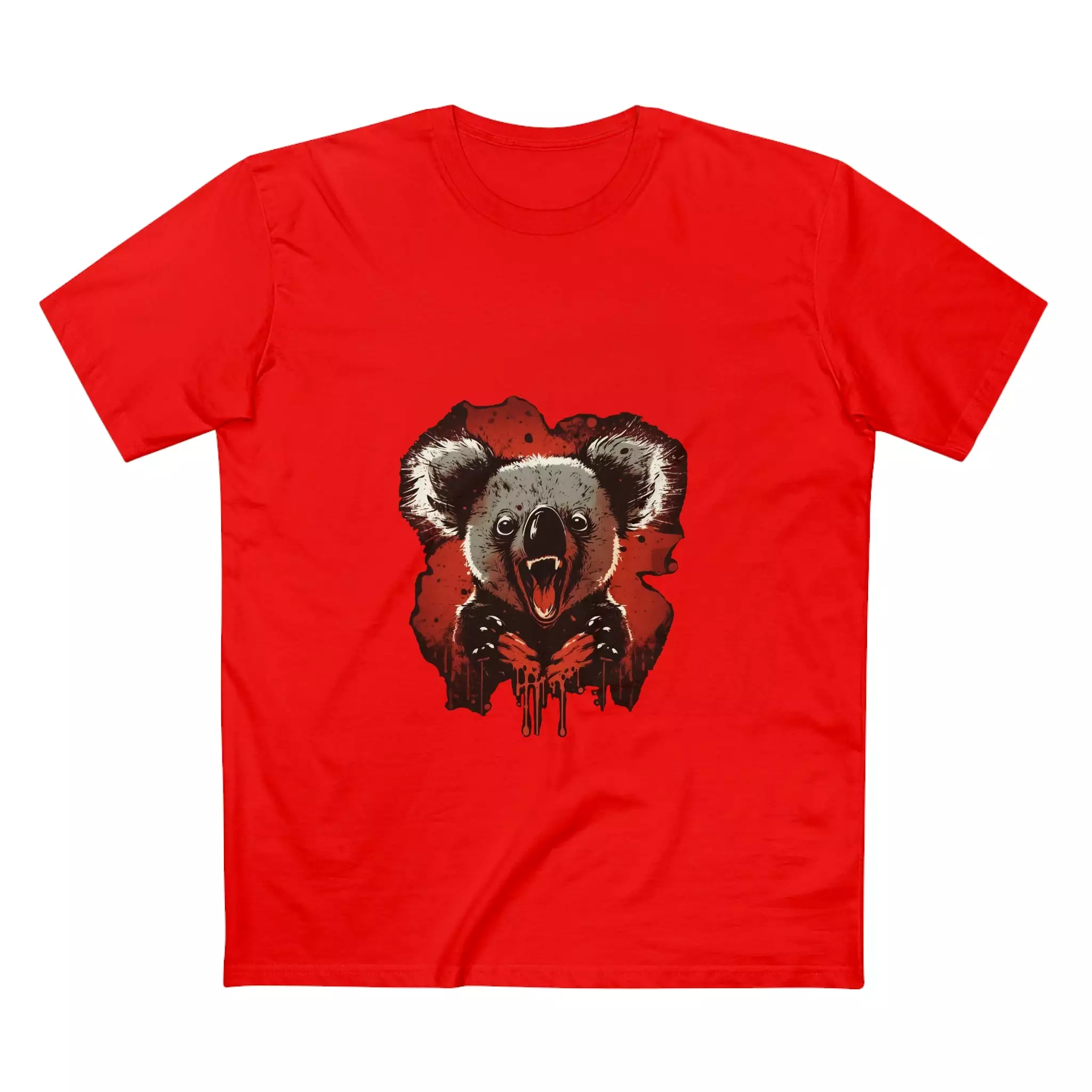 Men's Evil Drop bear crew neck T-shirt