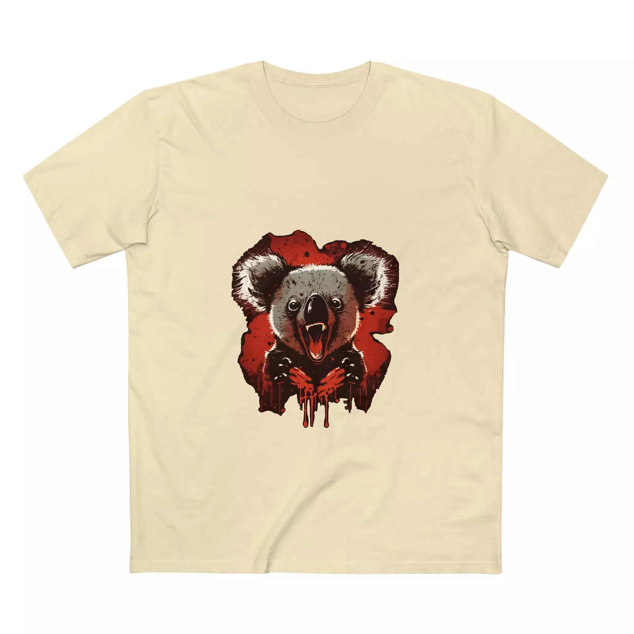 Men's Evil Drop bear crew neck T-shirt