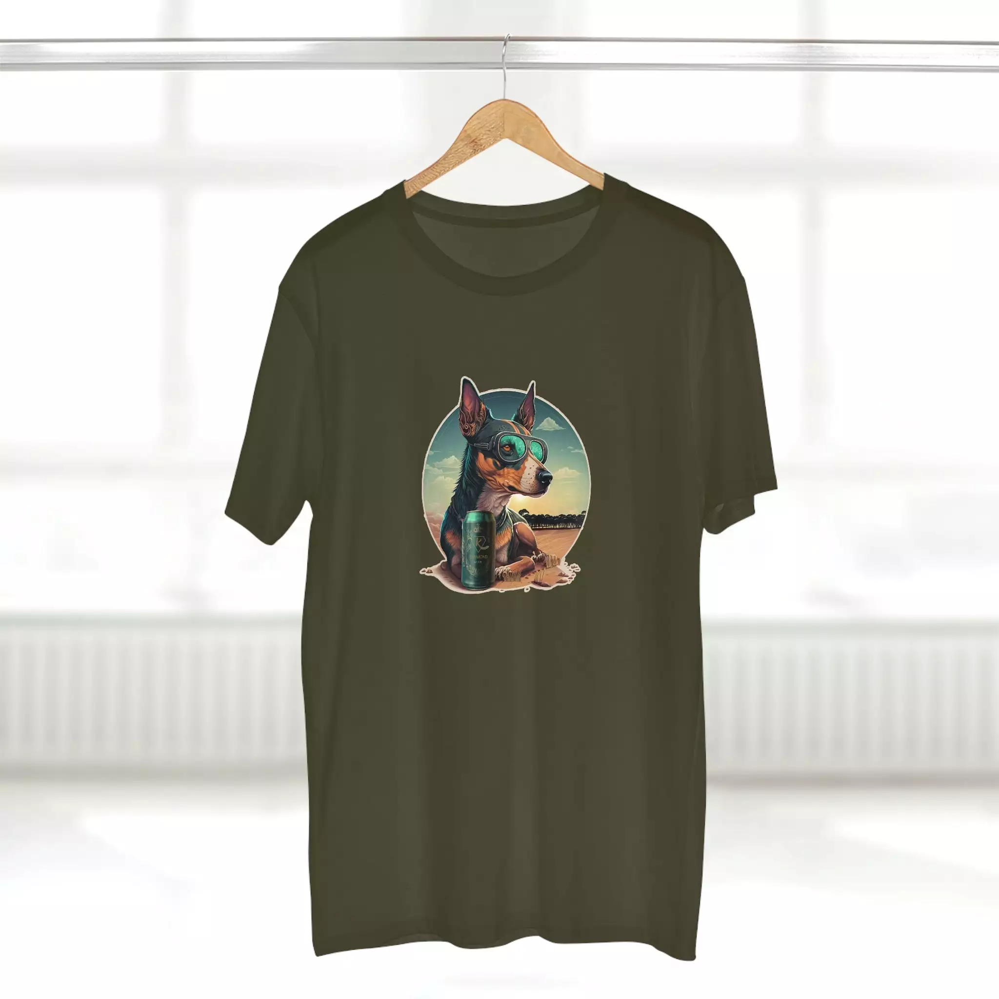 Men's Five O'clock Kelpie crew neck t-shirt