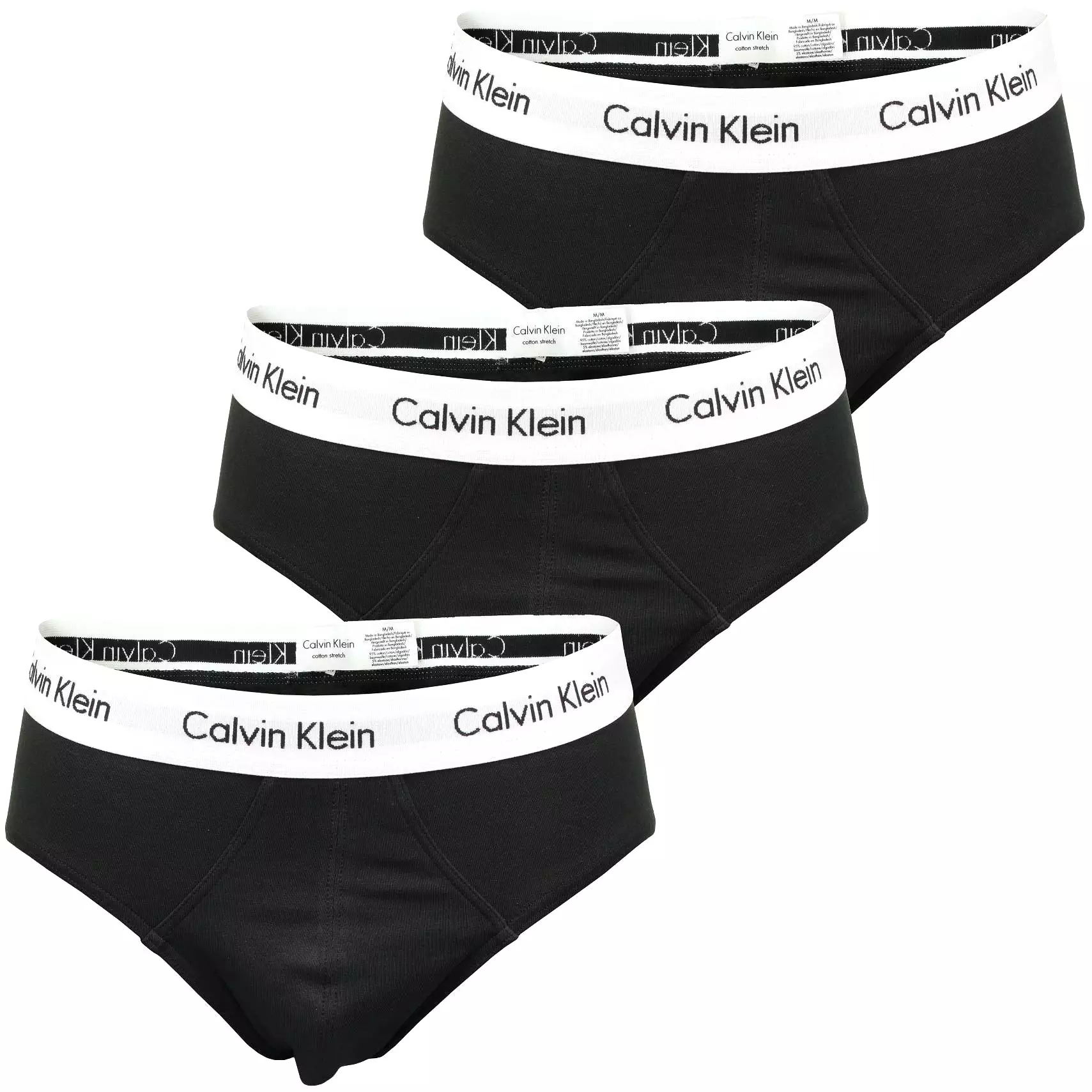 Mens Hip Brief Pants by Calvin Klein (3-Pack)