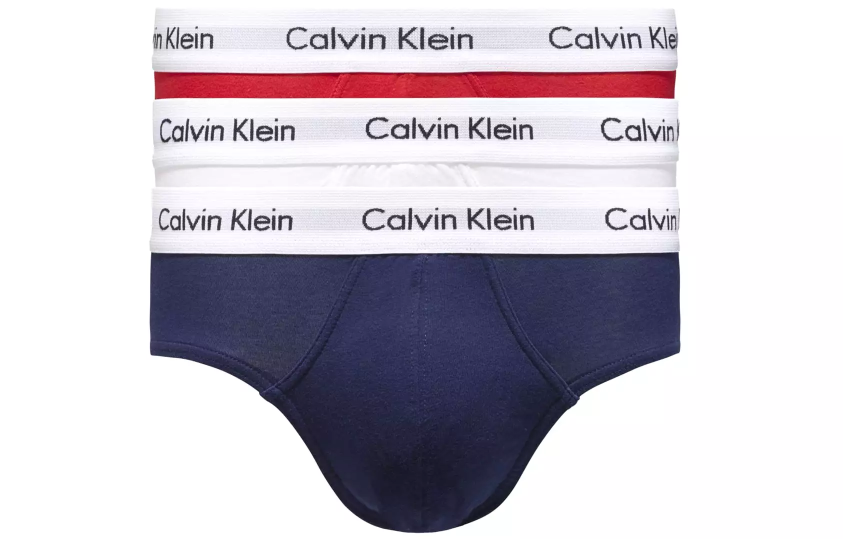 Mens Hip Brief Pants by Calvin Klein (3-Pack)