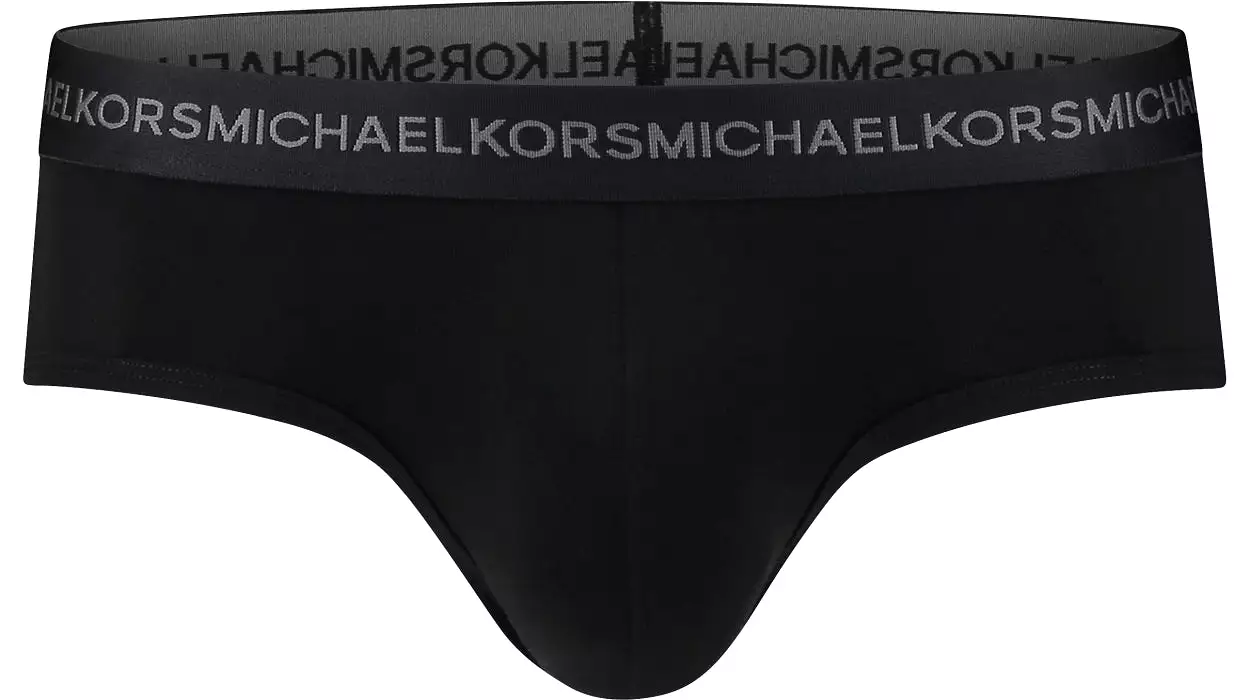 Mens Michael Kors Stretch Factor Basic Logo Brief (3 Pack)