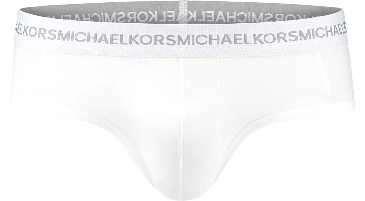 Mens Michael Kors Stretch Factor Basic Logo Brief (3 Pack)