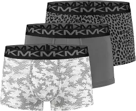 Mens Michael Kors Stretch Factor Fashion Trunks (3-Pack)