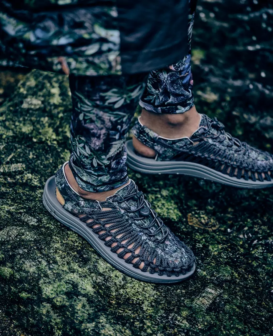 Men's UNEEK Sneaker x ELNEST  |  Yakushima Forestra Camo